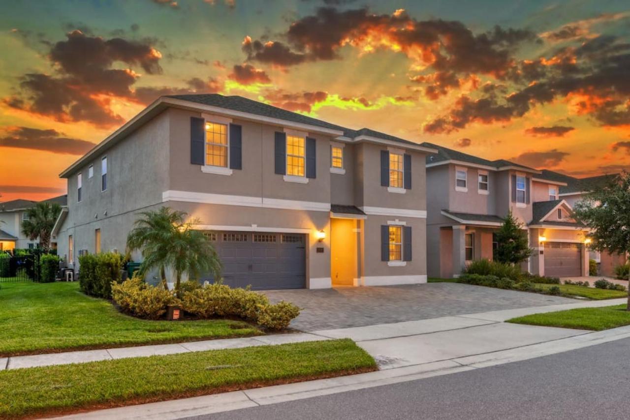 Spacious 8 Bdr Family Home With Arcades And Free Pool Heat Orlando Eksteriør billede