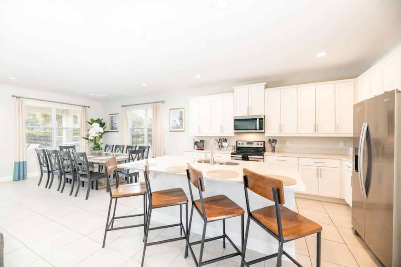 Spacious 8 Bdr Family Home With Arcades And Free Pool Heat Orlando Eksteriør billede
