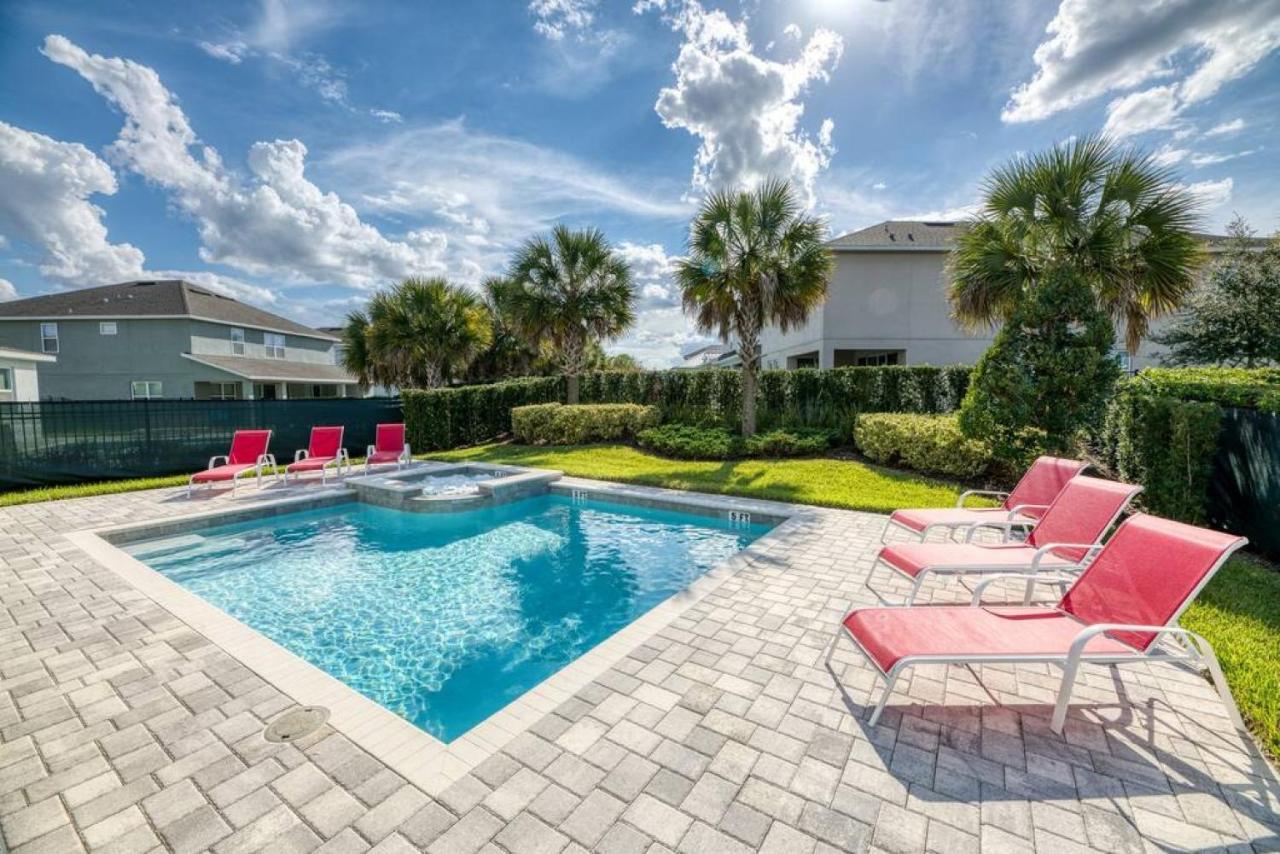 Spacious 8 Bdr Family Home With Arcades And Free Pool Heat Orlando Eksteriør billede