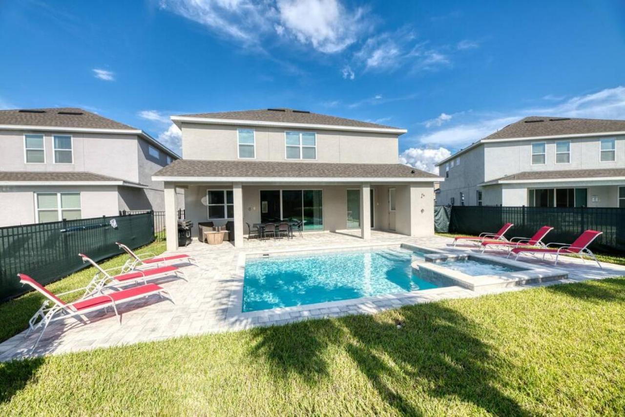 Spacious 8 Bdr Family Home With Arcades And Free Pool Heat Orlando Eksteriør billede